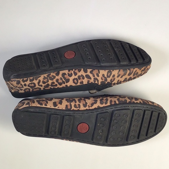 Marc Joseph East Village fake leopard  penny Loafers - Picture 4 of 7